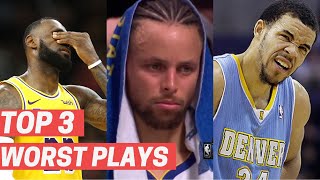 Top 3 Worst Plays Each Year 20102021 [upl. by Ahsilahk]