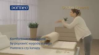 Dormeo Materac Nawierzchniowy Golden Dreams [upl. by Neeneg]