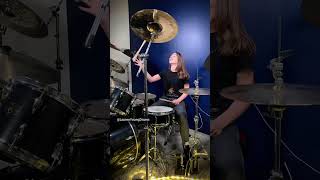 Bastille  Pompeii Drum Cover  Drummer Cam LIVE Cover by Female Teen Drummer Lauren Young [upl. by Erasmo]