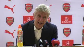 Arsene Wenger I will sit in the North Bank next season [upl. by Allez]