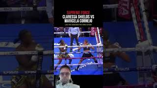 Claressa Shields highlights from her last fight Come to LCA tomorrow [upl. by Trevorr947]