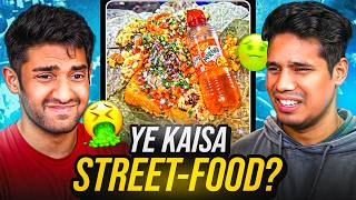 DIRTIEST INDIAN STREET FOODS WITH GamerFleet 🤮 [upl. by Collimore318]