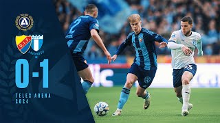 MATCHSVEP  Djurgården  Malmö FF 01  Allsvenskan 2024 [upl. by Gimble]