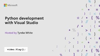 Visual Studio 2019 Launch Python development with Visual Studio [upl. by Tihw]