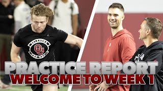 PRACTICE REPORT Oklahoma football has started spring practices We discuss the weeks developments [upl. by Mansur541]