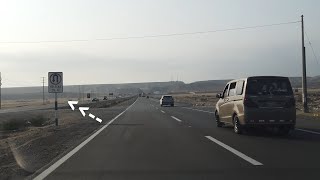 Rampas de incorporación peligrosas en Panamericana Sur en 90° [upl. by Dugas]