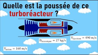 Turboréacteur  Calcul de la poussée [upl. by Devol]