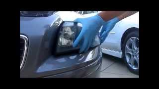 Volvo S40 V50 headlight low beam replacement [upl. by Eiraminot888]