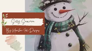 Flipthrough of Silly Snowmen by Moonstone Ink Design [upl. by Eciral]