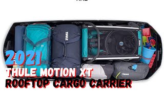 Thule Motion XT Rooftop Cargo Carrier  Best Rooftop Box in 2021 [upl. by Eimam]