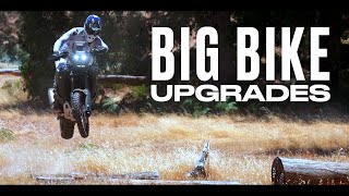 Big Bike Upgrades Making my Tenere 700 World Raid The DarkHorse 30 handle better [upl. by Suinotna]