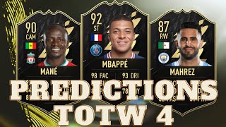 FIFA 22 PREDICTIONS TOTW 4  INVESTISSEMENT TOTW 3 [upl. by Nylanaj]