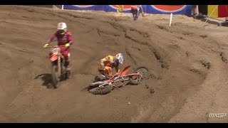 One of the greatest Race Win ever Jeffrey Herlings in MXGP Race 1 of MXGP of Flanders 2024 [upl. by Filippa551]