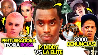 La ELITE detrás del CASO DIDDY JUSTIN BIEBER y la PERTURBADORA teoría ROSA 3000 Nuevas Denuncias [upl. by Ydnak]