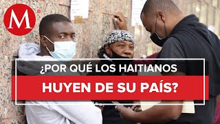 Haitianos huyen de su país por la inseguridad y la pobreza extrema [upl. by Daryn717]