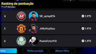 HOJE O TOP 10 VEMMM NO EFOOTBALL MOBILE [upl. by Decrem653]