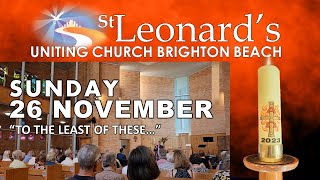 St Leonards Uniting Church 26 November 2023 [upl. by Botsford]