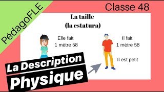 👩‍🏫 Como DESCRIBIR FISICAMENTE en FRANCES  Clase 48 [upl. by Allisurd909]