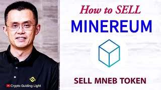 🆕️ Sell MNEB Token Live The only way to Swap MINEREUM Airdrop to BNB How to Sell Minereum BSC [upl. by Radloff]