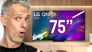 Je teste un ÉNORME TÉLÉVISEUR 4K 75 pouces QNED de LG [upl. by Acinat]