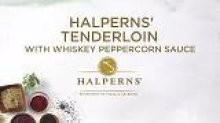 Recipe Halperns Tenderloin With Peppercorn Whiskey Sauce [upl. by Hunsinger323]