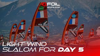 Official Highlight Day 5 iQFoil YouthampJunior European Championships 2024 [upl. by Aleece]