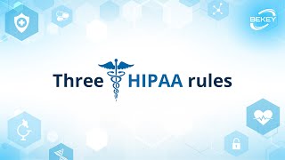 What is HIPAA and its three main rules [upl. by Egidio]