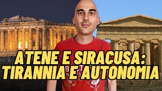 La democrazia greca Atene e Siracusa tra usurpazione e conflitto [upl. by Noremmac180]