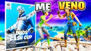 I Made Veno QUIT Fortnite [upl. by Aremus]