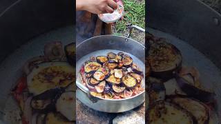 Worlds Best Simple Eggplant Recipe shorts [upl. by Lusty]