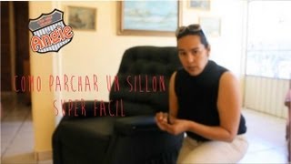 COMO PARCHAR UN SILLON SUPER FACIL  DIY [upl. by Tews]