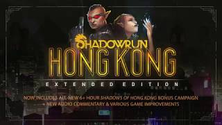 Shadowrun Hong Kong  Extended Edition Trailer EN [upl. by Nivle6]