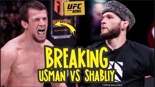 BREAKING🔥USMAN NURMAGOMEDOV VS ALEXANDER SHABLY BELLATOR 303 [upl. by Uv]