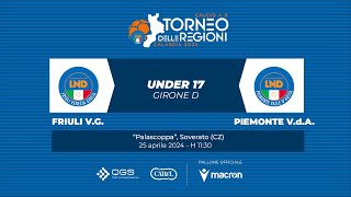 TDR Calcio a 5  Friuli VGPiemonte VdA Allievi [upl. by Sculley]