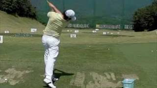 300FPS Rory McIlroy slow motion Driver Golf Swing from driving range 1 [upl. by Latrell541]