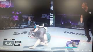 Benjamin Sehic vs Mbaye Mamadous ARES fighting championship 2024 [upl. by Trudnak]