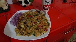 ARROZ CON MARISCOS AL ESTILO PATTY BUSTAMANTE O [upl. by Gurolinick]