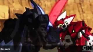 Tenkai Knights AMV Bravenwolf Vs Dromus [upl. by Fairweather]