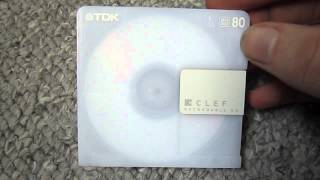 My Minidisc Collection  Part 6 White Discs [upl. by Morganica]