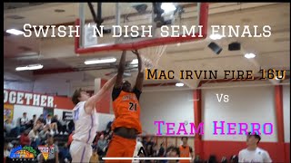 Mac Irvin EYBL 16u Vs Team Herro EYBL 16u  Top Wisconsin vs Top Chicago  NY2LA Swish n’ Dish 🔥🔥 [upl. by Eerihs783]