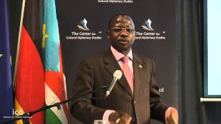 Cirino Hiteng Ofuho South Sudanese Minister of Culture Youth and Sports [upl. by Casteel]