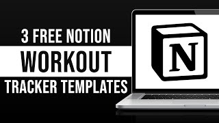 3 Best Notion Workout Tracker Templates Fitness Tracking in Notion [upl. by Shanna]