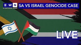 LIVE ICJ to rule on SA vs Israel genocide case [upl. by Atirac916]