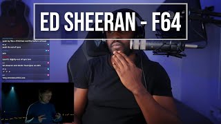 Ed Sheeran  F64  SBTV Reaction  LeeToTheVI [upl. by Aicemak41]