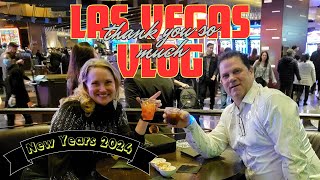 Las Vegas Vlog Jan 2024 Day 1 Aria Is Vegas better than Time Square for New Years [upl. by Haduj]