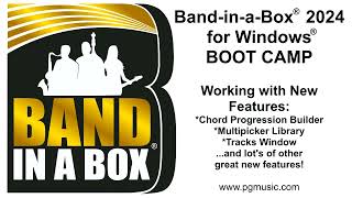 Tutorial Band in a Box How to create a Real Backing Track Part 1 [upl. by Aztinay]