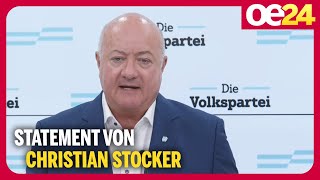 Christian Stocker  ÖVP quotKickl kanns nichtquot [upl. by Stutzman]