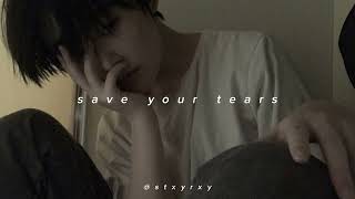 save your tears sped up the weeknd [upl. by Greabe]