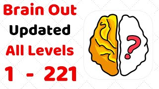 Brain Out All Levels 1221 Walkthrough Solution Updated [upl. by Downe734]