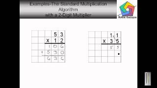 4th Grade The Standard Multiplication Algorithm with a 2 Digit Multiplier [upl. by Hagep601]